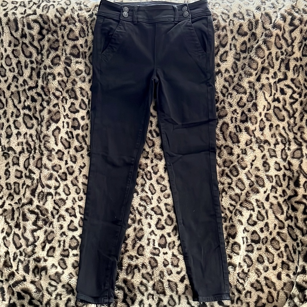 American Eagle, Black Hi-Rise Jegging, size: 4 Regular